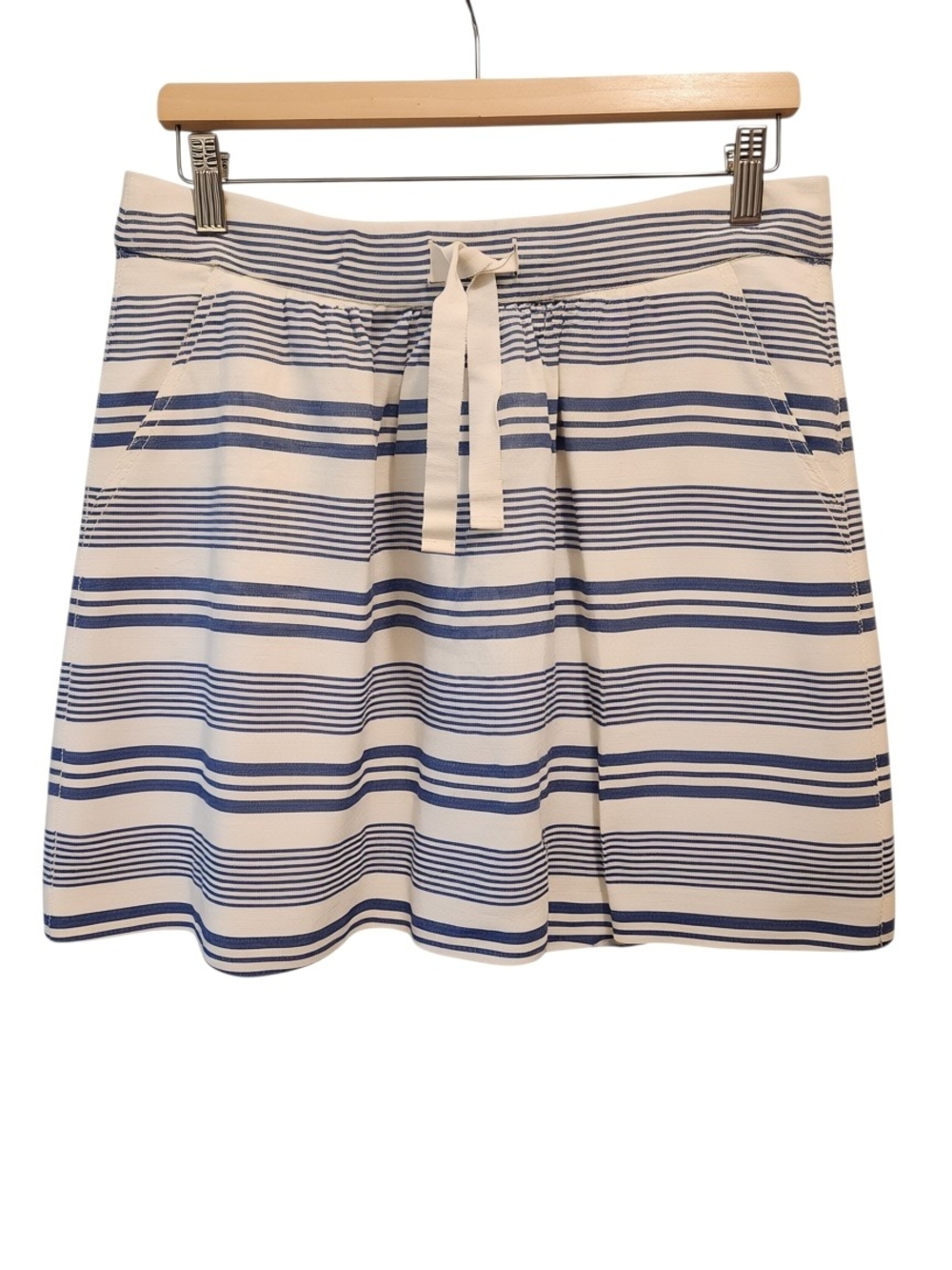Set Of 2 J. Crew 100% Linen Drawstring Skirts. Both Size 10.